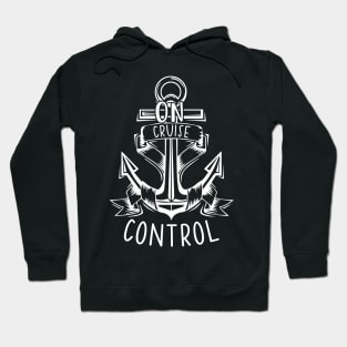 On Cruise Control Funny Summer Cruise Vacation Hoodie